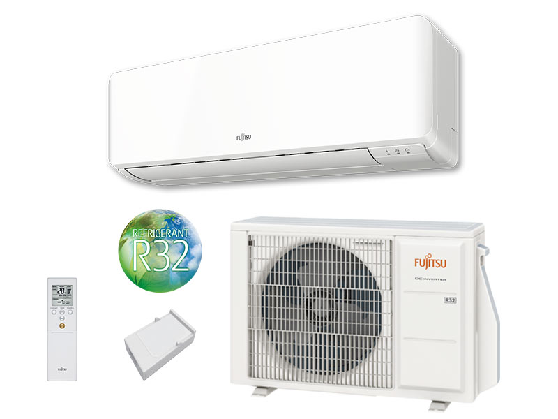 Fujitsu Standard KM Airstage oldalfali split klíma ASYG36KMTA / AOYG36KMTA