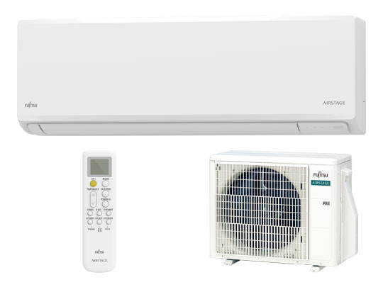 Fujitsu Eco Airstage oldalfali split klíma beépített wifivel ASEH 07 KNCA / AOEH 07 KNCA