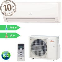 Fujitsu Eco Nagy Helyiségekbe oldalfali split klíma ASYG 24 KLCA / AOYG 24 KLCA